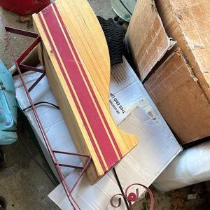 christmas sled wooden decorations